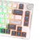 RK Royal Kludge keyboard (tri mode RGB hot swap, White sky cyan switch) sans fil (ENG/RU)