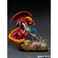 Iron Studios Dungeons and Dragons - Statua da battaglia di Tiamat Demi Art Scala 1/20