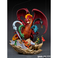 Iron Studios Dungeons and Dragons - Statua da battaglia di Tiamat Demi Art Scala 1/20