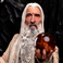 Weta Workshop Der Herr der Ringe - Saruman der Weiße auf dem Thron Statue 1/6 Maßstab
