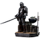 Iron Studios The Mandalorian - Din Djarin und Din Grogu Statue Kunst Maßstab 1/10