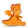 Plush toy WP MERCHANDISE Dragon Belle 22 cm