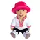 Plush toy WP MERCHANDISE Fan in the bucket hat 21 cm