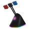FragON - Bungee per mouse RGB Citadel con 3 clip colorate, nero