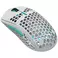 Mouse senza fili Dark Project ME4 - Bianco / Blu neon