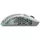 Mouse senza fili Dark Project ME4 - Bianco / Blu neon