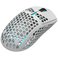 Mouse senza fili Dark Project ME4 - Bianco / Blu neon