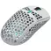 Mouse senza fili Dark Project ME4 - Bianco / Blu neon