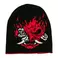 Jinx Cyberpunk 2077 - Going Solo Reversible Beanie Grey - Red
