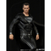 Iron Studios Justice League di Zack Snyder - Statua di Superman con tuta nera in scala 1/10