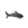 Plush keychain WP MERCHANDISE Shark Aqua 13 cm