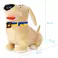 Plüschtier WP MERCHANDISE Labrador Buddy in einem patriotischen Halsband 23 cm