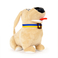 Plyšová hračka WP MERCHANDISE labrador Buddy s vlasteneckým obojkem 23 cm