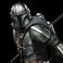 Iron Studios Star Wars - Statua del Mandaloriano in scala artistica 1/10