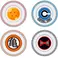 Abysse Dragon Ball - Emblems - Set of 4 Plates