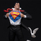 Iron Studios Superman - Clark Kent Statue Deluxe Kunst Maßstab 1/10