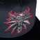 The Witcher 3 Black Wolf Snap Back Hat - Jeden rozmiar - Czarny