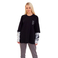 FragON T-shirt tie dye a maniche lunghe, grigio, S