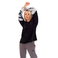 FragON T-shirt tie dye a maniche lunghe, grigio, S