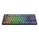 [REFURBISHED] Dark Project One KD87A Pudding Black - Gateron Mech. Żółty RGB (ENG)