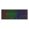[REFURBISHED] Dark Project KD87A Side Print Black - Gateron Opt. Czerwony RGB (ENG)