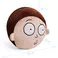 Plush pillow RICK AND MORTY Morty's face 36 cm