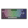 Dark Project KD83A Black / Cloud Grey - Gateron Cap Teal RGB (ENG)