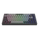 Dark Project KD83A Black / Cloud Grey - Gateron Cap Teal RGB (ENG)