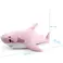Plush toy WP MERCHANDISE Shark pink, 100 cm