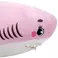 Plush toy WP MERCHANDISE Shark pink, 100 cm