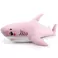 Plush toy WP MERCHANDISE Shark pink, 100 cm