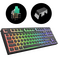 Dark Project KD87A Pudding Black - Gateron Cap Teal RGB (ENG)