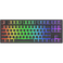 Dark Project KD87A Pudding Black - Gateron Cap Teal RGB (ENG)