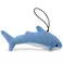 Plush keychain WP MERCHANDISE Shark Nory, 13 cm, blue