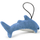 Plush keychain WP MERCHANDISE Shark Nory, 13 cm, blue