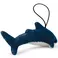 Plush keychain WP MERCHANDISE Shark Ollie, 13 cm, turquoise