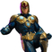 Iron Studios Marvel - Nova Art Scale 1/10-es szobor