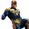 Iron Studios Marvel - Nova Art Scale 1/10-es szobor