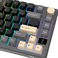 Royal Kludge M75 OLED 81K Phantom - bezprzewodowy RGB ANSI (ENG)
