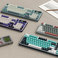 Royal Kludge S98 TFT Tactile 98K Light Cloud - RGB ANSI (ENG) wireless