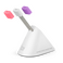 FragON - Tower Mouse Bungee con 3 clips de colores, Blanco