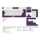 Dark Project - Sunrise Keycaps [ANSI & ISO]