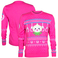 Brzydki świąteczny sweter Jinx Overwatch Pachimari Pals, różowy, S