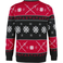 The Witcher 3 Dreaming Of A White Wolf Ugly Holiday Sweater, Black, XL