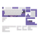 Dark Project - Violet Horizons Keycaps [ANSI & ISO]