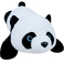 Плюшена играчка WP MERCHANDISE Panda Sopha 80 cm