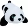 Plush toy WP MERCHANDISE Panda Sopha 80 cm