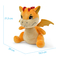 Plush toy WP MERCHANDISE Dragon Belle 22 cm