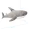 WP Merchandise  - Shark grey Plush 100 cm
