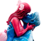 Weta Workshop Lore Olympus - Statue miniature du premier baiser de Hadès et Perséphone